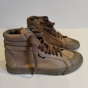 Impossible Possibility by Sisii Tan Leather sneakers